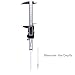 Vernier Caliper,Kungix Metric Digital Caliper with LCD, 0-6 inch / 150mm Stainless Steel Electronic Depth Gauge Measuring Tools