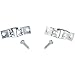Certified Appliance Accessories 30-Amp Appliance Power Cord, 4 Prong Dryer Cord, 4 Color Coded Wires with Eyelet Connectors, 4ft, Copper Wire
