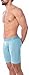 Obviously Apparel Downtown Collection - AnatoMAX Boxer Brief 9 inch Leg - Flint Blue - Medium
