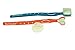 Surround® Toothbrush (Pack of 2) (Blue/Coral)