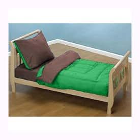 Amazon.com : Green & Brown Toddler Bedding Set : Toddler Sheets : Baby