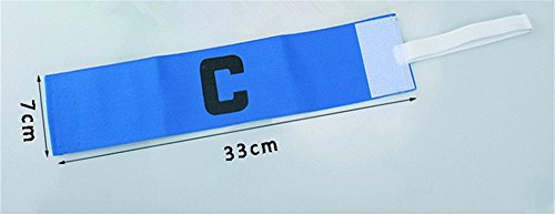 image for Wendy Mall 6 Pcs Outdoor Football Soccer Adjustable Captain Armbands F