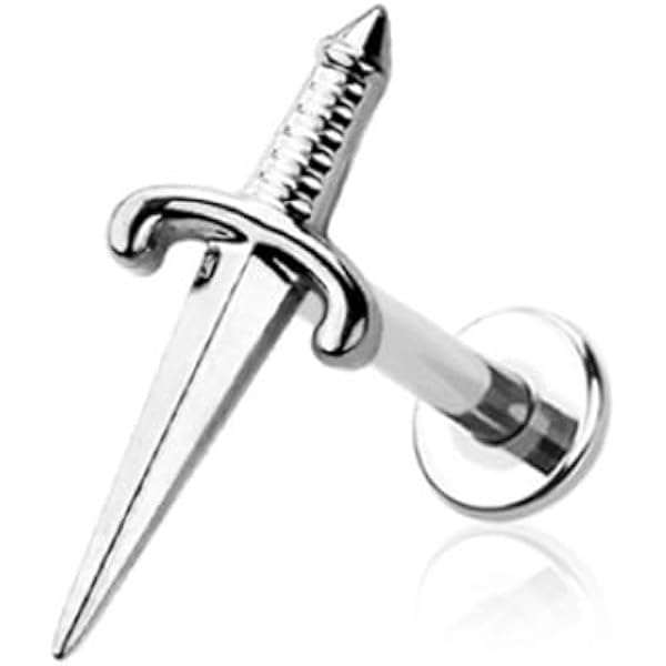 thumbnail image 2 of 2pcs 22g .925 Sterling Silver Clear CZ Prong Set Straight Nose Studs - Thailand 2 of 3