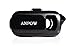 Anpow 3D VR Glasses,VR Headset,Virtual Reality Headset with Ajustable Lens for iPhone 5 5s 6 plus Android Samsung S3 Edge Note 4 and 3.5-5.5 Inch Smartphone for 3D Movies