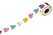 Valentine Candy Hearts Stickers / 500 Valentine's Day Labels / 1 1/8