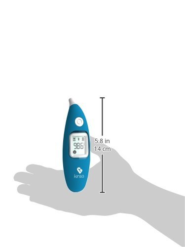 Smart Ear Thermometer for Fever - Baby, Kid and Adult Digital Medical Thermometer - Accurate, Fast, FDA Cleared Temperature Readings Termometro - by Kinsa - Thumbnail 6