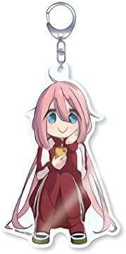 Yuru Camp Pop Up Store Nadeshiko Kagamihara Exclusive Character Acrylic Key Chain Mascot Collection Anime