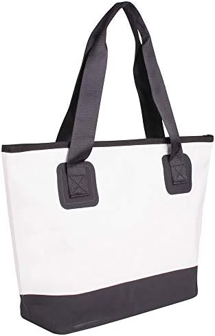 UrbanMover Waterproof Tote Dry Bag Top-Handle Bags Shoulder Bag Pack PVC with Zipper and Pocket for Women for Girls Bulk Large Swimming Beach Gym Boating Diving Surfing Bathing Travel
