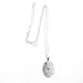 ZXUY Full Moon Necklace, Space Picture Pendant, Galaxy