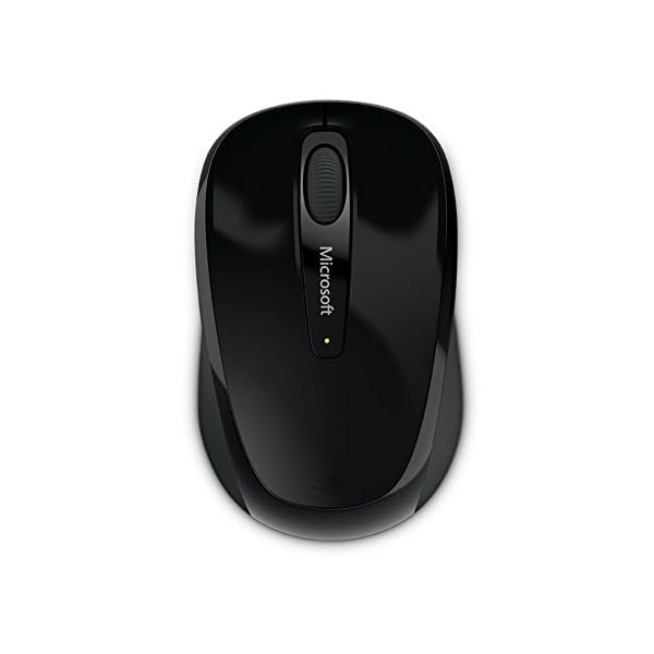 Microsoft Wireless Mobile Mouse 3500 - Black. Comfortable design, Right/Left Hand Use, Wireless, USB 2.0 with Nano…