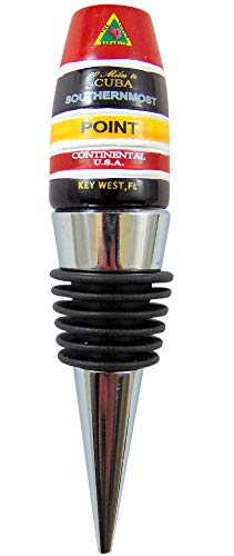 Southernmost Point Bouy Wine Bottle Stopper Key West Souvenir 4 Inch - Thumbnail 2