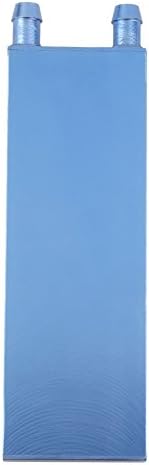 HI03 KVRAZI12B Water Cooling Heatsink Block Waterblock Liquid Cooler for CPU GPU, 41x122x12 mm, Blue