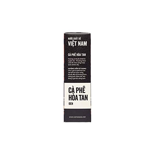Mr Viet Black Instant Coffee 20 Pouches | Authentic Vietnamese Coffee, Freeze-Dried. Quick. Convenient. Tasty – Bild 5