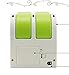 Alytimes Desktop Dual Bladeless Portable Adjustable Angles Scented Air Conditioning Air Cooler USB Electric Mini Fan (Air Fan-Green)