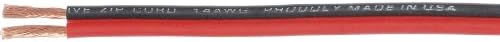 JSC Wire 14 AWG Red/Black Zip Power Speaker Wire 1000 ft USA
