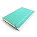 Kelkaa Dotted Bullet Notebook– Dot Grid Hardcover Journal, Classic Premium FSC Certified Notebook w/ 100gsm Thick Paper, Fine Faux Leather, Inner Pocket, Stickers, A5 (5”x8.25”) 196 Pages - Teal Green