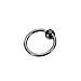18 Pieces Captive Bead Ring BCR and Horseshoe Circular Barbell CBR (Nose, Ear) 18 Gauge 5/16