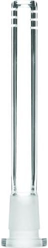 SCIENTIFIC GLASSWARE STEMS 12-168 18MM BY 14MM STEM STANDARD DIFFUSER CLEAR 3"