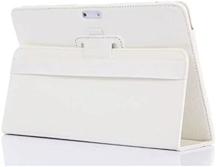 Universal 10.1 inch Tablet Case for YELLYOUTH Tablet Android 10 inch PU Leather Stand Cases Cover 10" 10.1" (White)