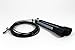 Serious Steel High Speed Rope - Adjustable Cross Training Jump Rope| Fast, Durable Bearing Jump Rope | Master Double-Unders! 10' Cable Adjusts to 9' or 8'. Handle - 5.25