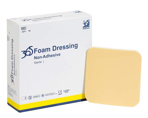 365 Non Adhesive Foam Dressing 10 x 20 cm - Pack of 10 (Ref 36590064)