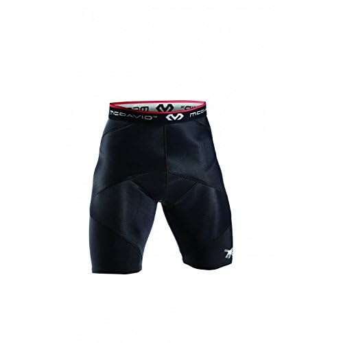 Mcdavid Cross Compression Shorts, Men's Boxer Brief, X-Large Black