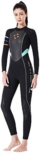 MILIMIEYIK Womens Wetsuit Full 3mm 2mm Neoprene Surfing Scuba Diving Snorkeling Swimming Suit