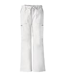 G Med Women's Drawstring 4 Pockets Full Length Scrub Medical Pants