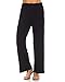 Amie Finery Palazzo Pants For Women Wide Fold Over High Waist Loose Lounge Pants Made In USA