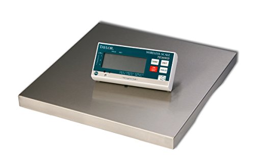 Taylor Precision Products TE30WD Digital Portion Control Scale with Wireless Digital Display, 30 lb., 15.10' Height, 15.25' Width, 3.0' Length