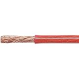 JSC Wire 8 AWG Red High Current Power Cable 1 ft. USA