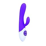 CKSOHOT Waterproof G Spot Rabbit Vibrator CKSOHOT 16 Speed Mode Silicone Vibrator Stimulator Vagina and Clitoris Sex Massager Sex Toys for Women Men Couple Rose
