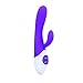 CKSOHOT Waterproof G Spot Rabbit Vibrator CKSOHOT 16 Speed Mode Silicone Vibrator Stimulator Vagina and Clitoris Sex Massager Sex Toys for Women Men Couple Rose