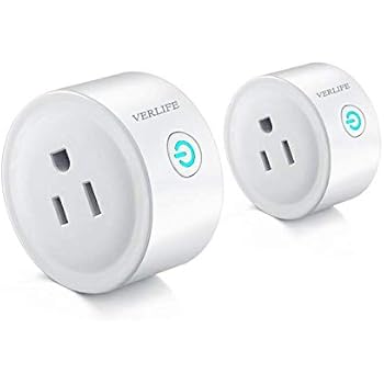 Smart Plug 2 Pack Wi-Fi Enabled Mini Smart Socket ...