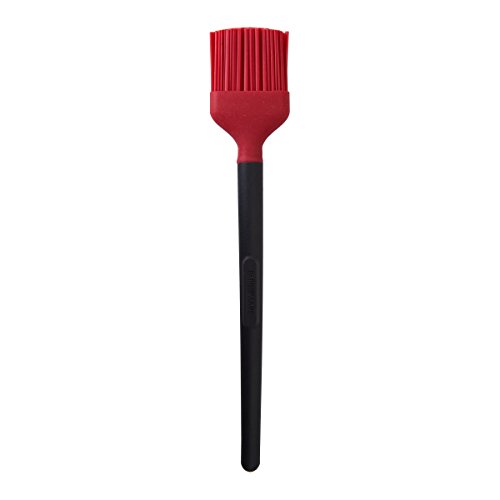 Farberware 5211452 Professional Heat Resistant Silicone Basting Brush, Red/Black