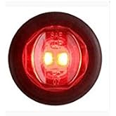 Optronics Uni-Lite Sealed LED Marker/Clearance Light- Red (MCL11RKB) - Single
