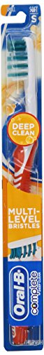 Oral-B Complete Advantage Deep Clean, Manual Toothbrushes, mixed colors,Soft/Small (Pack of 6)