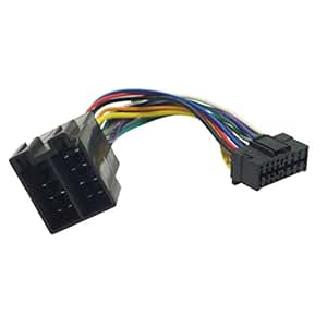 Amazon.com: FEELDO Car Stereo Radio Wire Harness Adapter For Sony 16