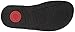 FitFlop Women's Surfa Sequin Flip Flop, Black, 6 M US