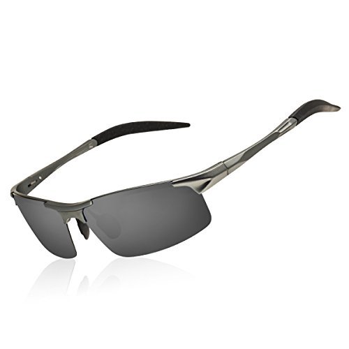 Sunglasses for Men WISH CLUB Men's Sports Style Polarized Sunglasses For Outdoor
