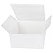 LaRibbons 20Pcs White Cardboard Boxes / White Gift Boxes with Lids for Party, Wedding, Baby Shower Favors, 8