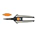Fiskars 399211-1001 6″ Micro-Tip Pruner, Non-Stick Blades, Graythumb 1
