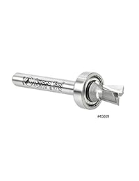 Amana Tool 45831   Broca de carburo para sistema de uniones Omni Jig (7 puntas, 1 2D, 25 32 CH x 1 2")
