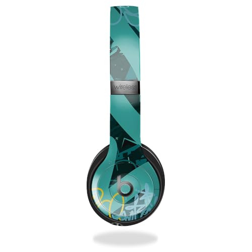 Headphone Skin Compatible with Beats Solo 4 - CyanTag - Premium 3M Vinyl Protec…