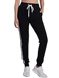 PULI Women's Running Yoga Jogger Drawstring Waist Sweatpants with Pockets