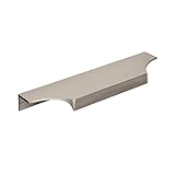 Amerock | Cabinet Edge Pull | Satin Nickel | 6-9/16