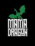 Mama Dragon: Dragon Family Green 2019 Calendar Weekly Planner To Do List Organizer Book 8.5