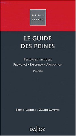 Le  guide des peines