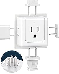 SUPERDANNY【2 Pack】 Multi Plug Outlet