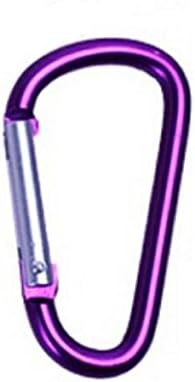 Liroyal Purple Carabiner Keychain (10 pack)